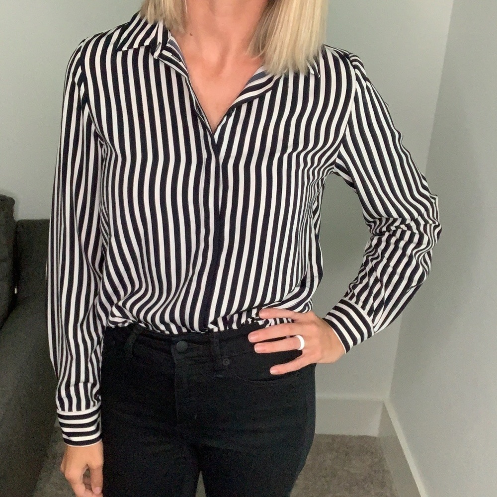 Striped Blouse - Picture 2 of 2
